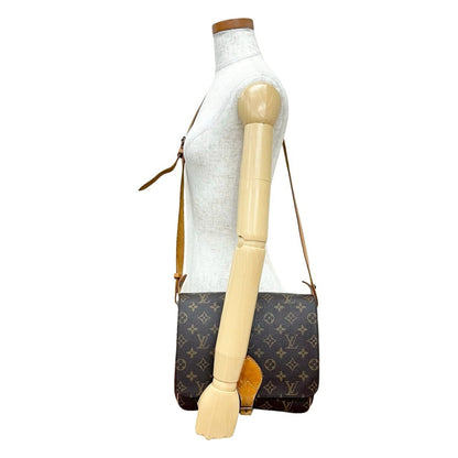 Louis Vuitton Culteciel Gm Monogram Leather Shoulder Bag