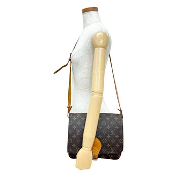 Louis Vuitton Culteciel Gm Monogram Leather Shoulder Bag