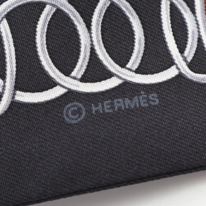 Hermes Herms Twilly Lift Profile Silk Scarf