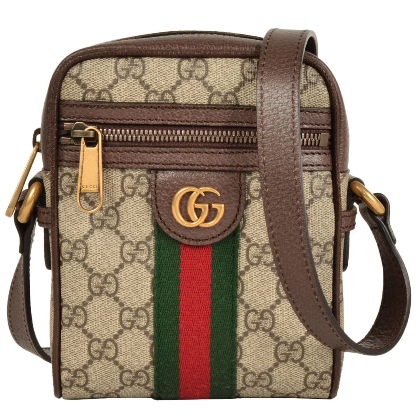 Gucci Ophidia Shoulder Bag Gg Supreme Canvas 598127 Beige
