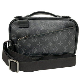 Louis Vuitton M42906 Bum Bag Monogram Eclipse Body Shoulder Waist Pouch Black