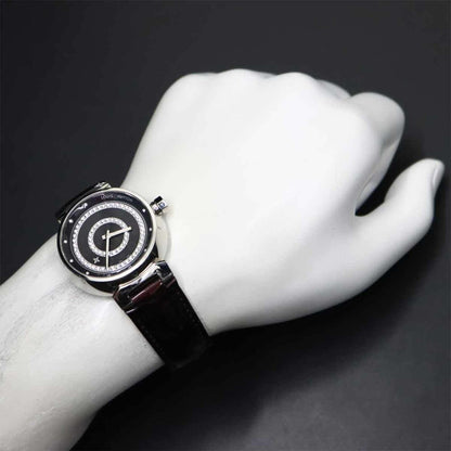 Louis Vuitton Tambour Disc Amaranth Diamond Gm Q111C