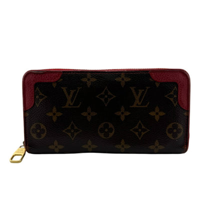 Louis Vuitton M61854 Retiro Round Zip Wallet Monogram Long Brown