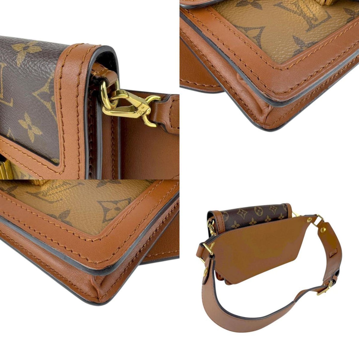 Louis Vuitton Monogram Reverse Dauphine Waist Bag/Body Bag For Men And Women