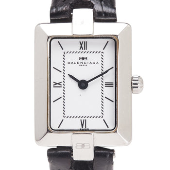 Balenciaga Women'S Quartz Watch With White Dial