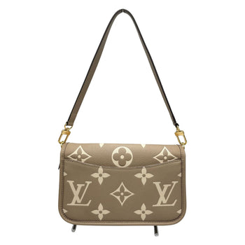 Louis Vuitton Diane 2-Way Shoulder Bag M46583 Monogram Empreinte In Greige