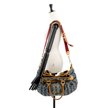 Louis Vuitton Monogram Denim Cabas Raye Gm 2-Way Hand/Shoulder Bag