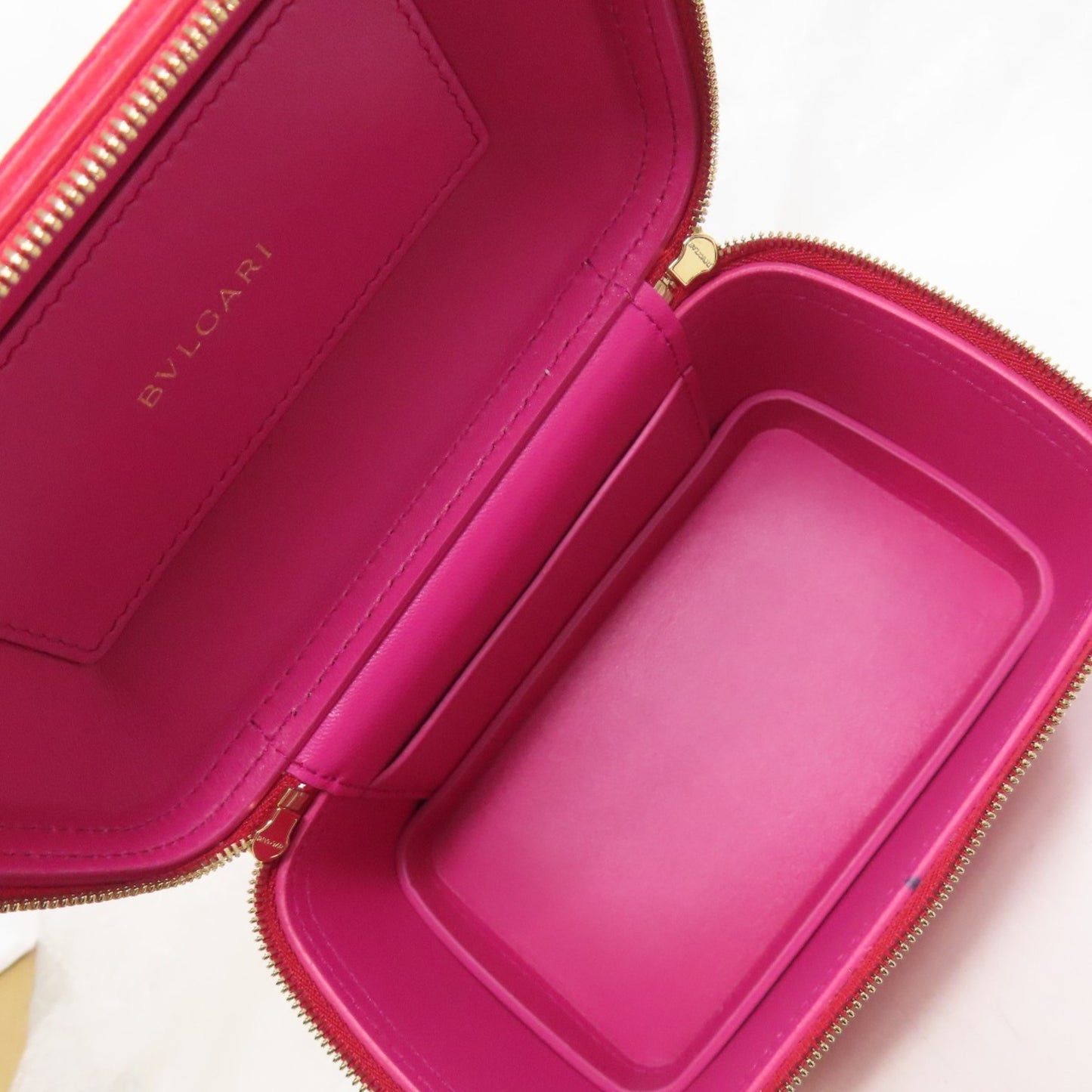 Bvlgari 2-Way Handbag In Calfskin