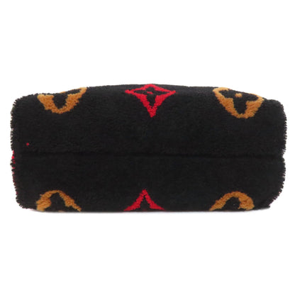 Louis Vuitton M55421 Monogram Teddy On The Go Gm Tote Bag In Shearling