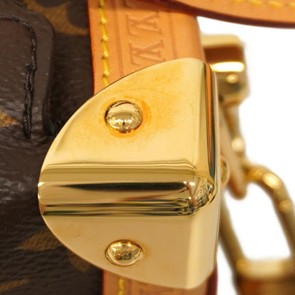 Louis Vuitton Monogram Side Trunk Mm M46358 Brown 2-Way Bag