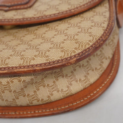 Celine Shoulder Bag Macadam Brown