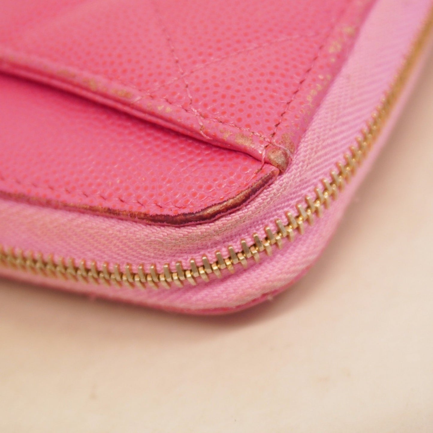 Chanel Matelasse Caviar Leather Long Wallet