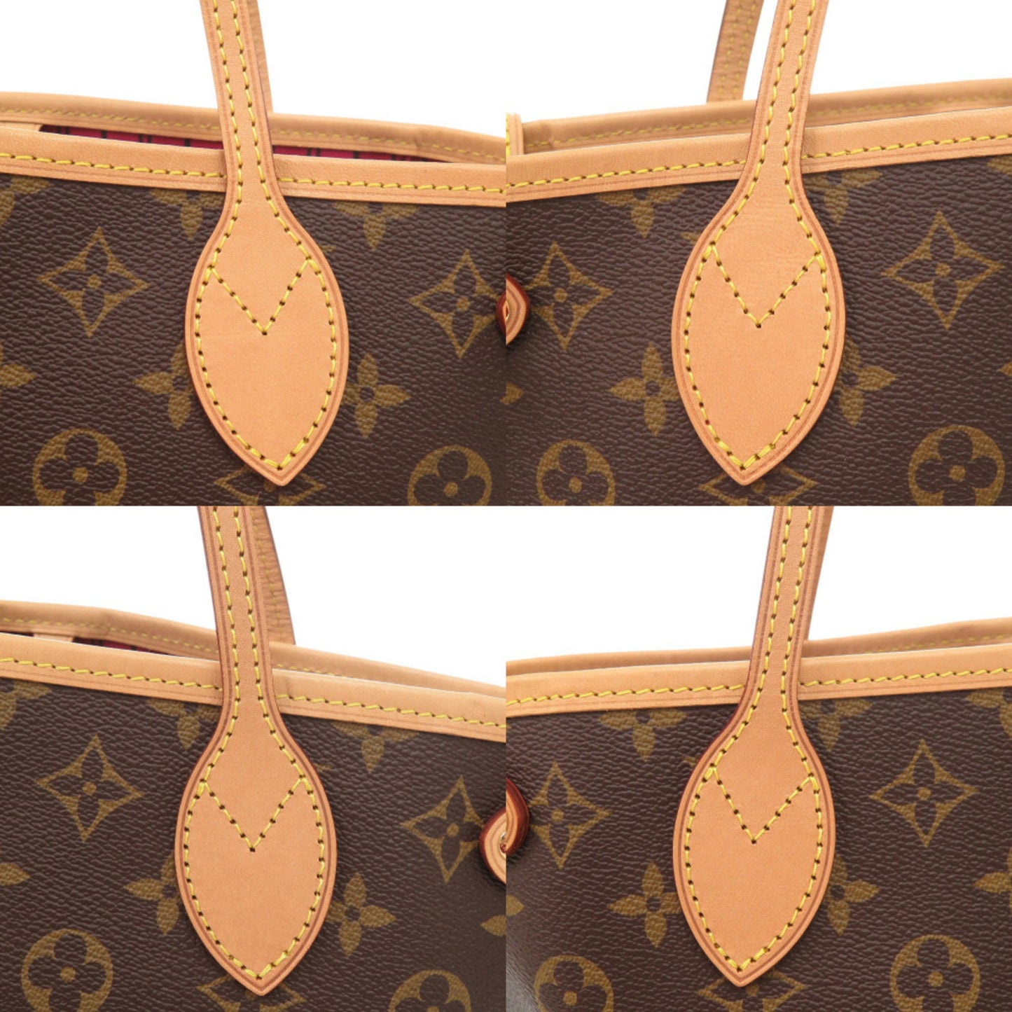 Louis Vuitton Neverfull Pm Monogram M41001 Fuchsia Tote Bag Lv 0290 Louis Vuitton