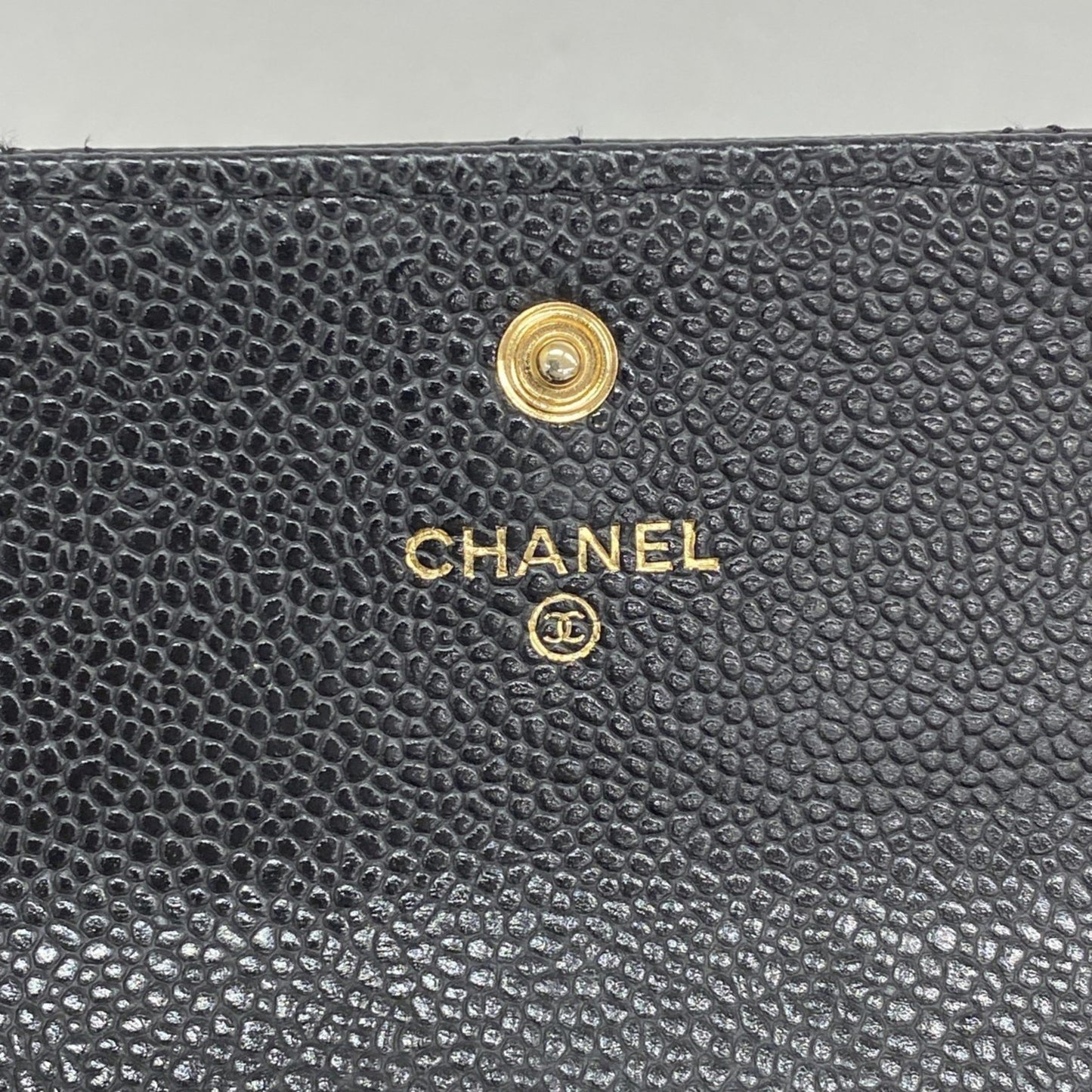 Chanel Matelasse Caviar Leather Long Wallet
