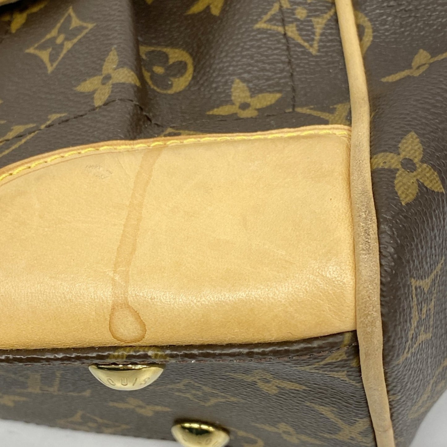 Louis Vuitton Monogram Beverly Mm Shoulder Bag M40121 Brown
