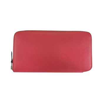 Hermes Azap Long Silk In Rose Azalee Pink Silver Hardware Epsom Leather Wallet C Stamp