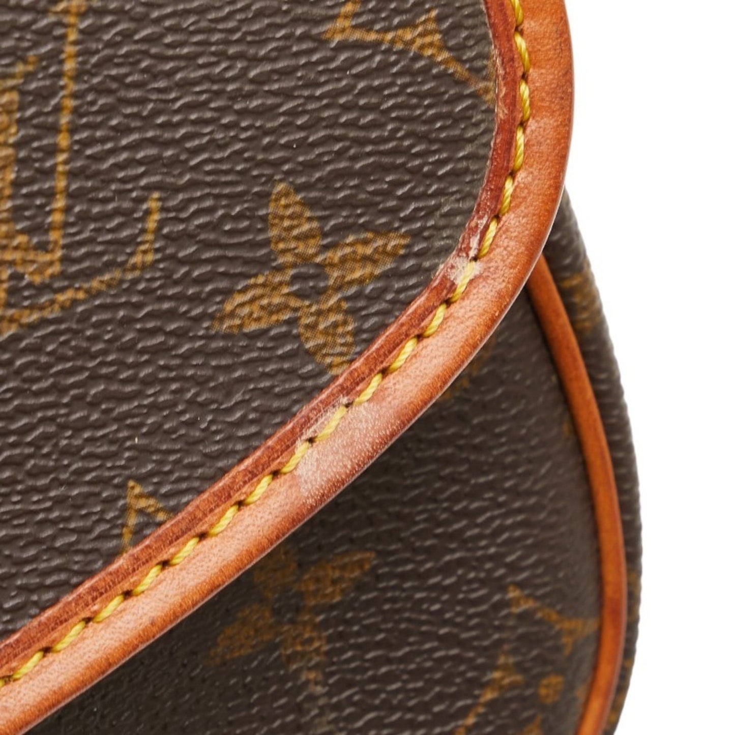 Louis Vuitton Monogram Sologne Shoulder Bag M42250 Brown Leather