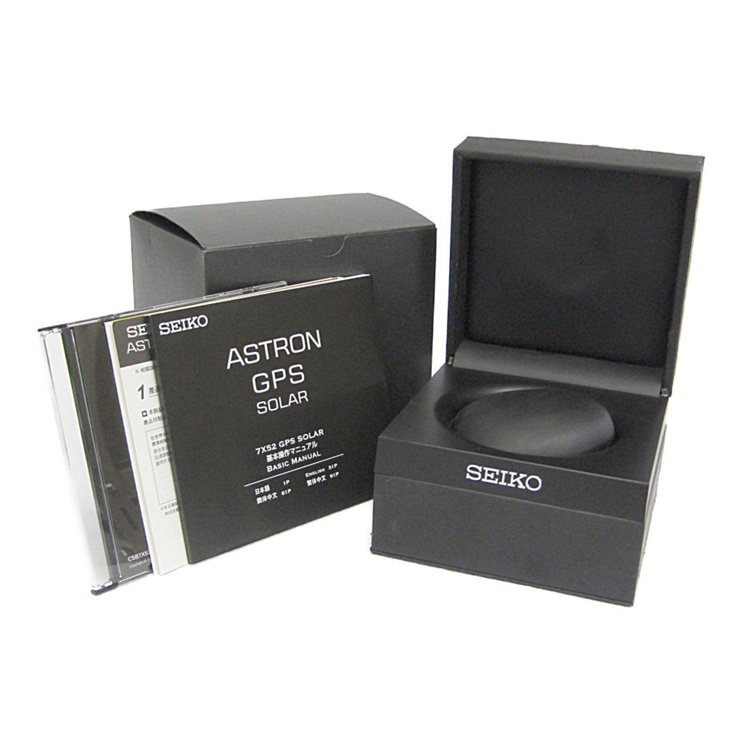 Seiko Astron Solar Gps Ceramic Titanium