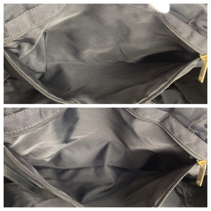 Chanel New Travel Line Neutral Tote Mm Black With Gold Hardware