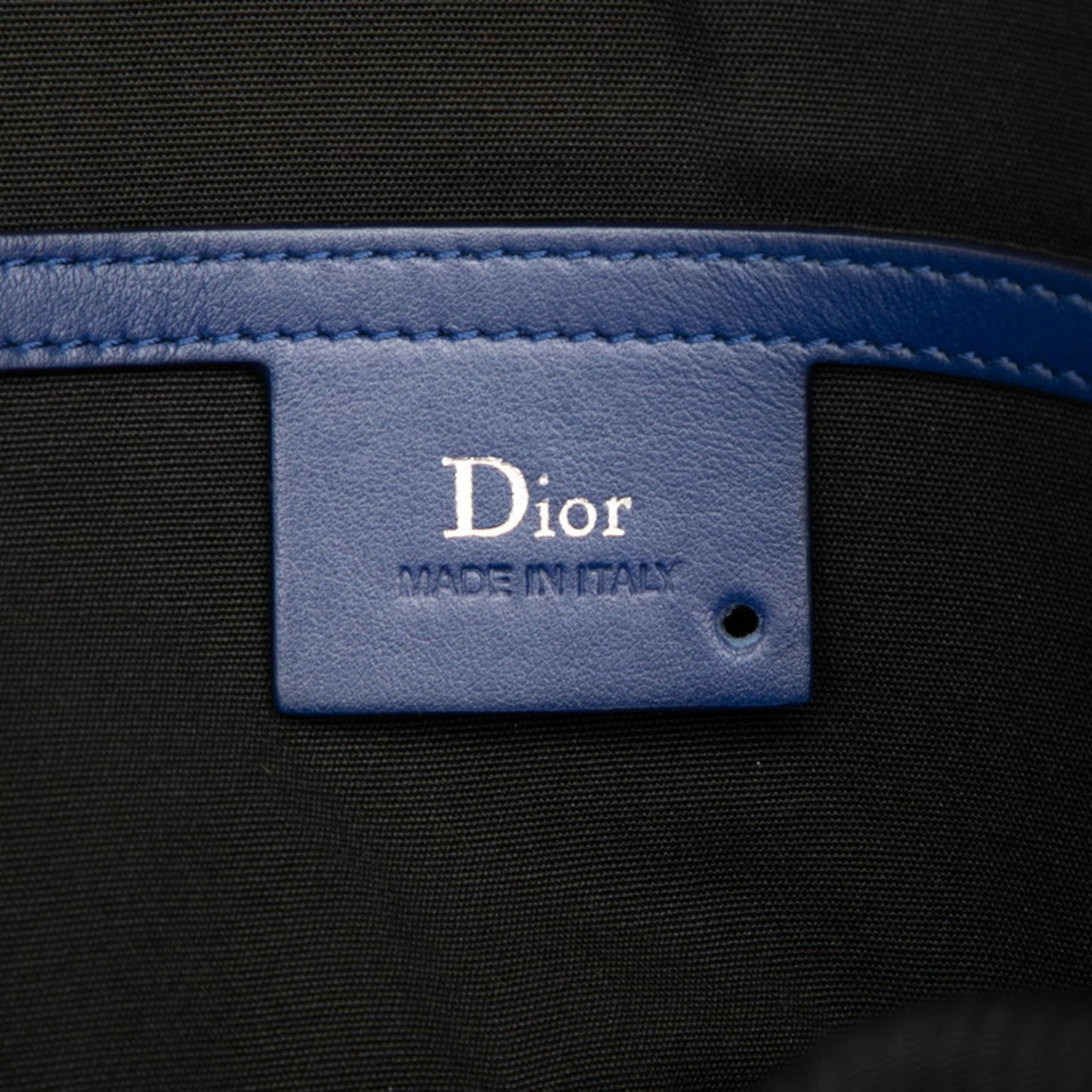 Dior Dior Homme Homme Shoulder Bag Blue Black Leather