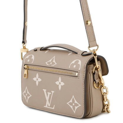 Louis Vuitton Monogram Empreinte Pochette Metis Ew M23081 2-Way Handbag
