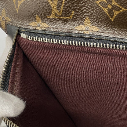 Louis Vuitton Monogram Macassar Torres Shoulder Bag M40387 Brown/Black