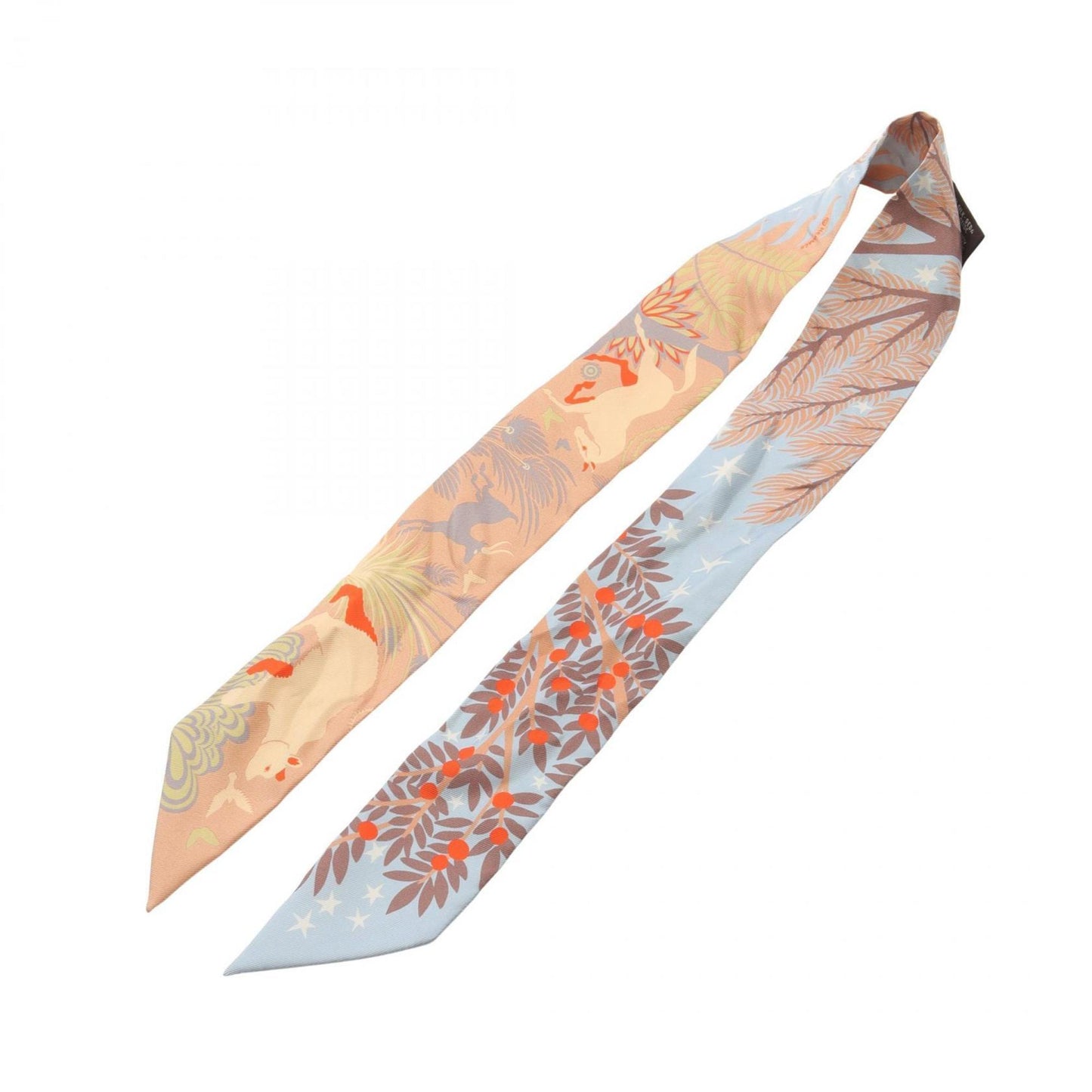 Hermes Herms Le Charme D'Orphee Twilly Silk Scarf