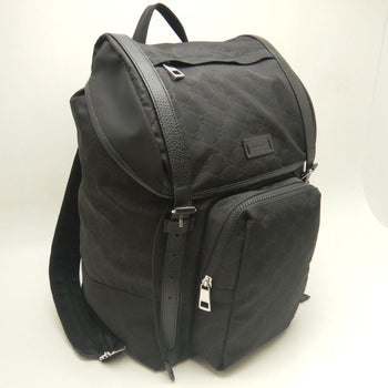 Gucci Daypack 387071 Backpack In Gg Nylon And Leather