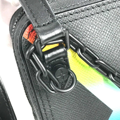 Louis Vuitton M30332 Taiga Rainbow Danube Messenger Pochette Shoulder Bag In Leather