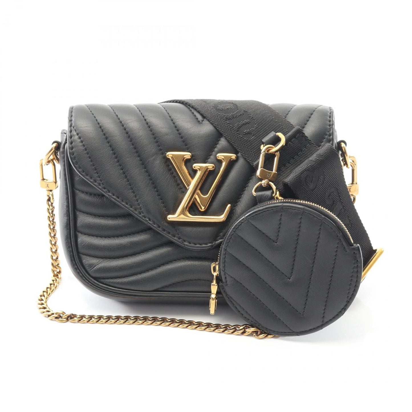 Louis Vuitton Multi Pochette New Wave Noir Shoulder Bag
