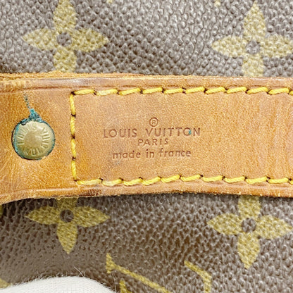 Louis Vuitton Monogram Keepall Bandouliere 45 Boston Bag M41418 Brown