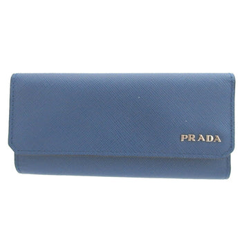 Like New Prada 2M0223 Saffiano Leather Blue 6-Ring Key Case 1310Prada