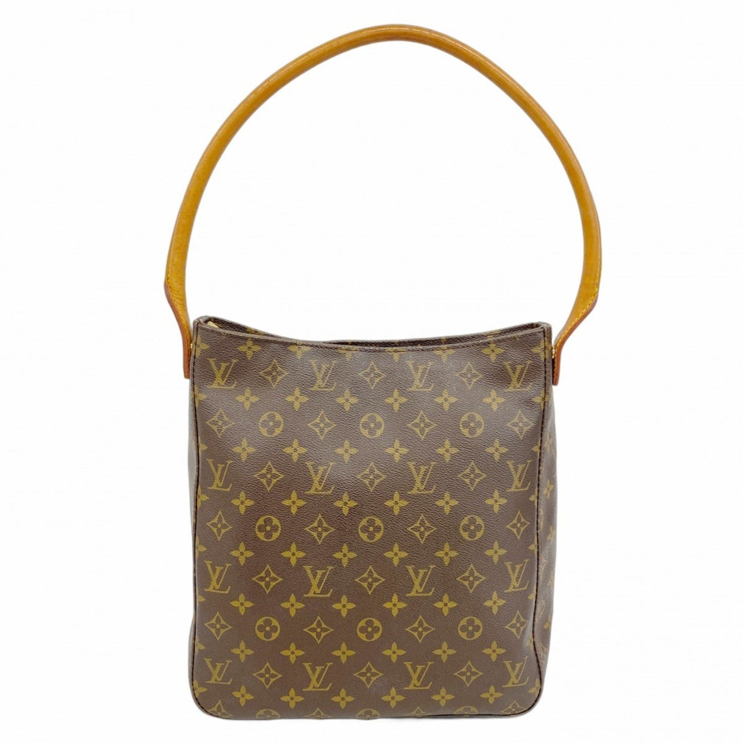 Louis Vuitton Monogram Looping Gm Shoulder Bag M51145 Brown