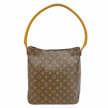 Louis Vuitton Monogram Looping Gm Shoulder Bag M51145 Brown