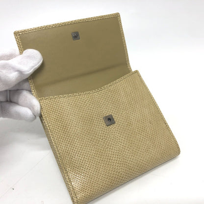 Gucci Gg Marmont Logo Double Hook Bi-Fold Wallet Compact Leather