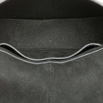 Fendi Camon Small Shoulder Bag 8Bs082 Black Leather