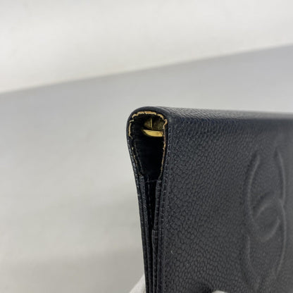 Women's - Chanel Notebook Cover - Caviar Skin - Black