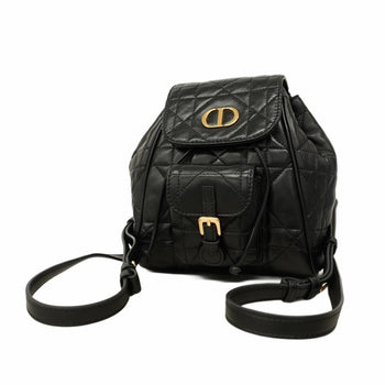 Christian Dior Caro Leather Backpack/Daypack