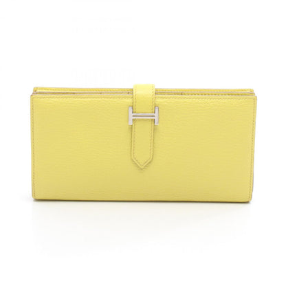 Hermes Herms Bearn Soufflet Bi-Fold Long Wallet