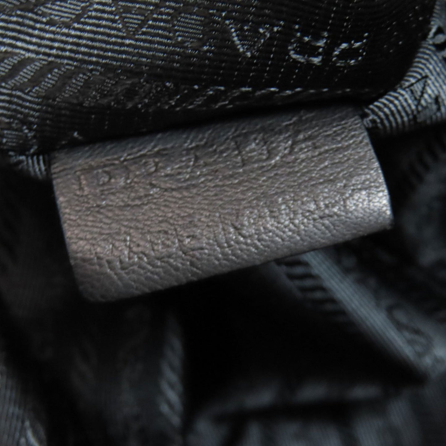 Prada Simple Design Shoulder Bag Lambskin