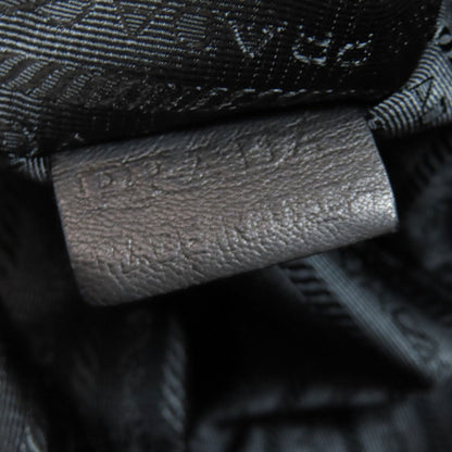 Prada Simple Design Shoulder Bag Lambskin