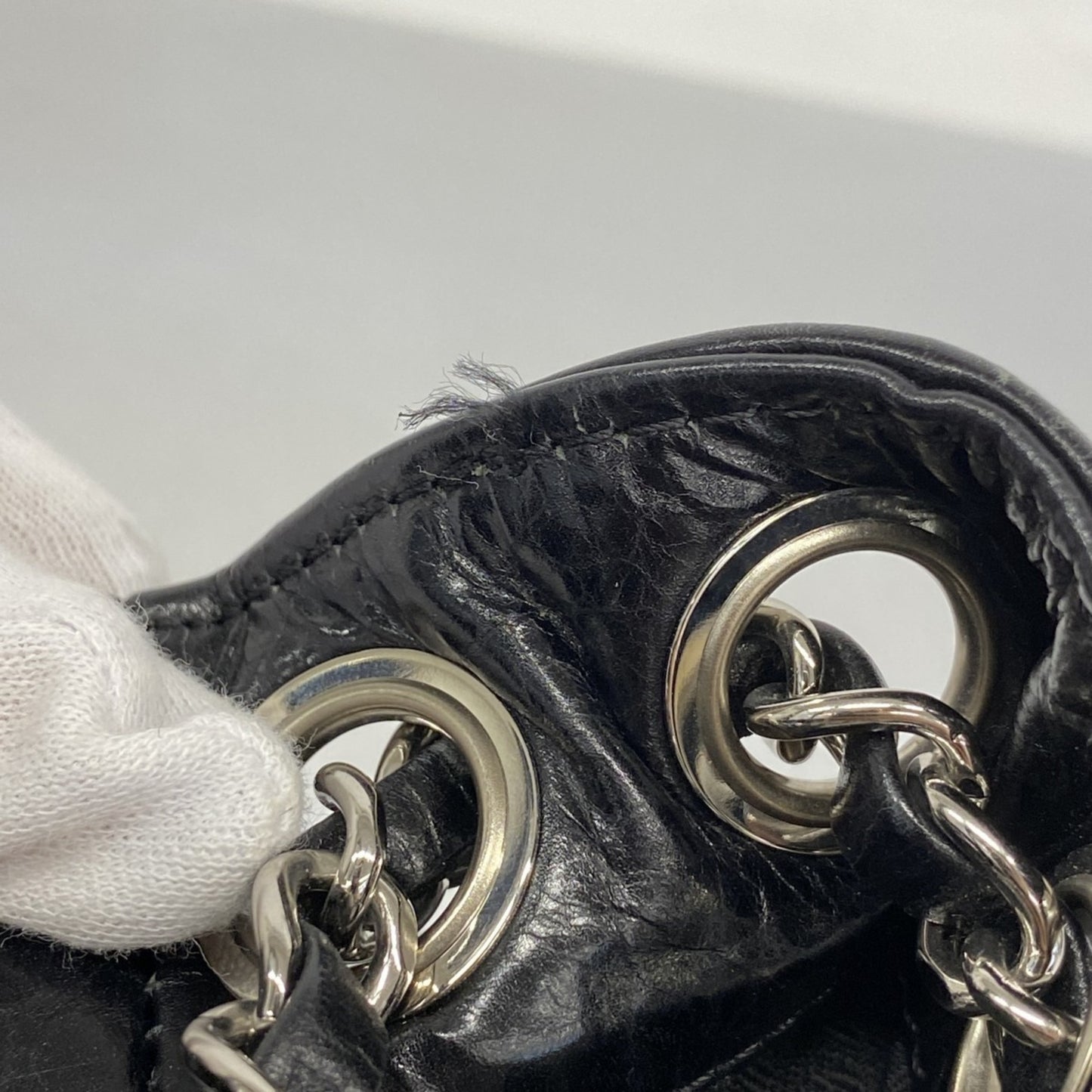 Chanel Matelasse Handbag With Chain Shoulder Strap