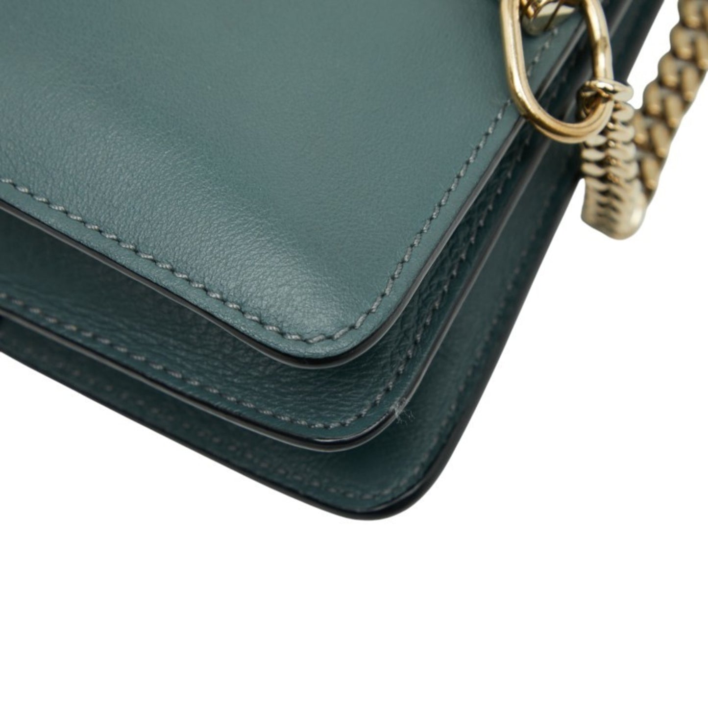 Chlo Chloe Faye Small Crossbody Shoulder Bag In Light Blue Suede