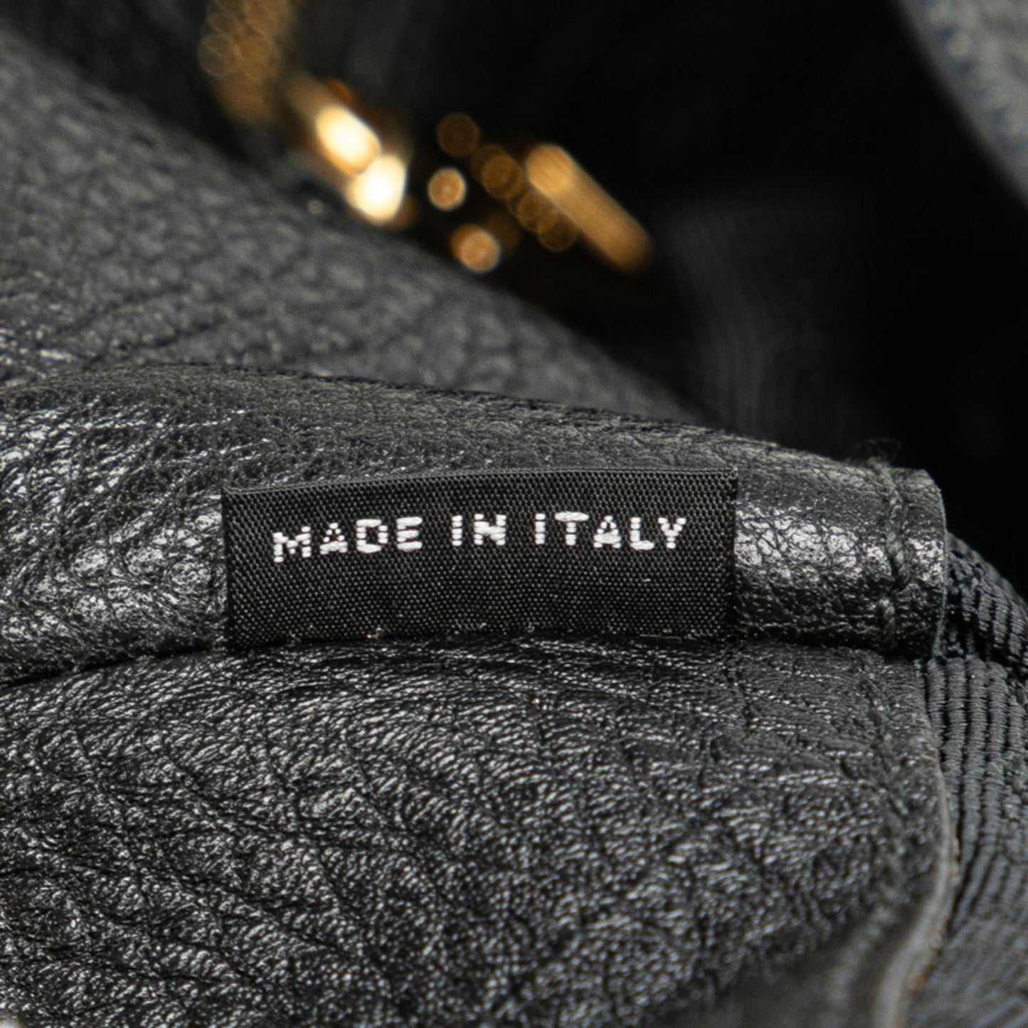 Prada One-Shoulder Bag Br4892 Black Calf Leather