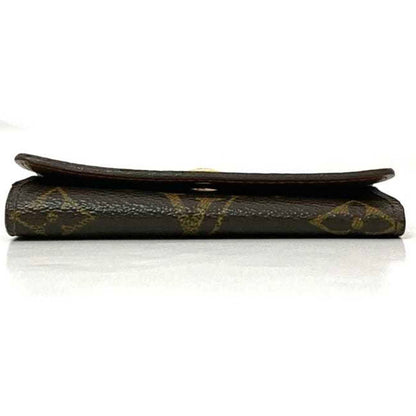 Louis Vuitton 4-Ring Key Case Ec-21457 Brown Monogram M69517 Canvas Ct2172 Louis Vuitton Key Holder