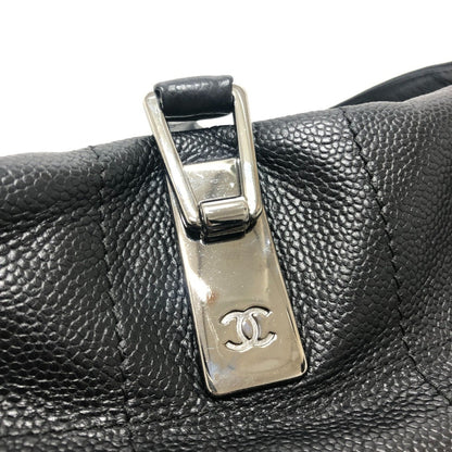 Chanel Chanel Chocolate Bar Mini Boston Bag Handbag Back Soft Caviar Skin