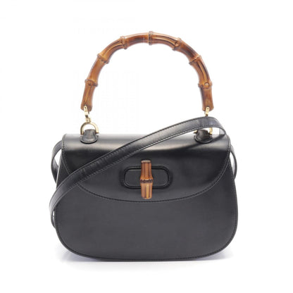 Gucci Bamboo Handbag Leather