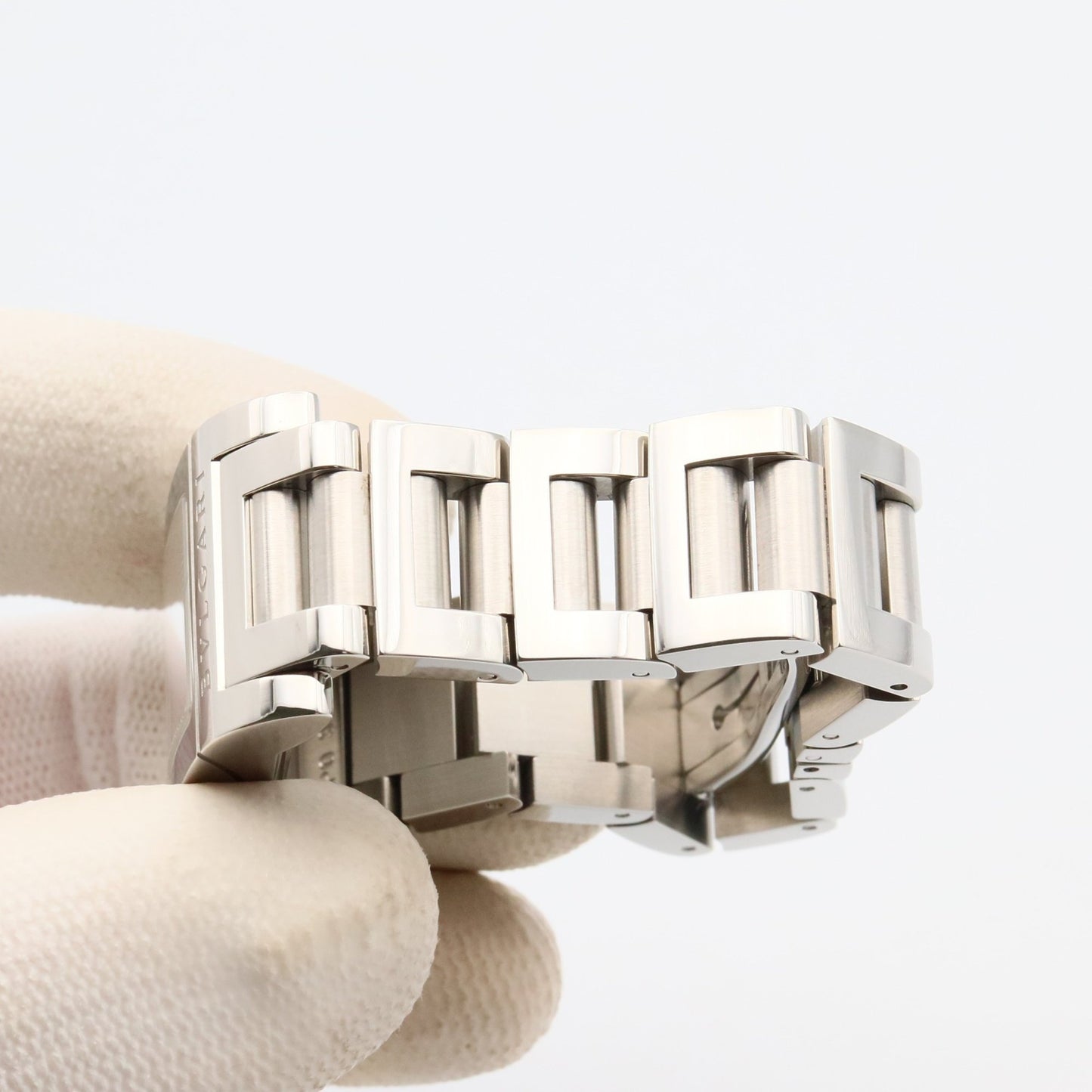 Bvlgari Rettangolo Stainless Steel Women'S Watch