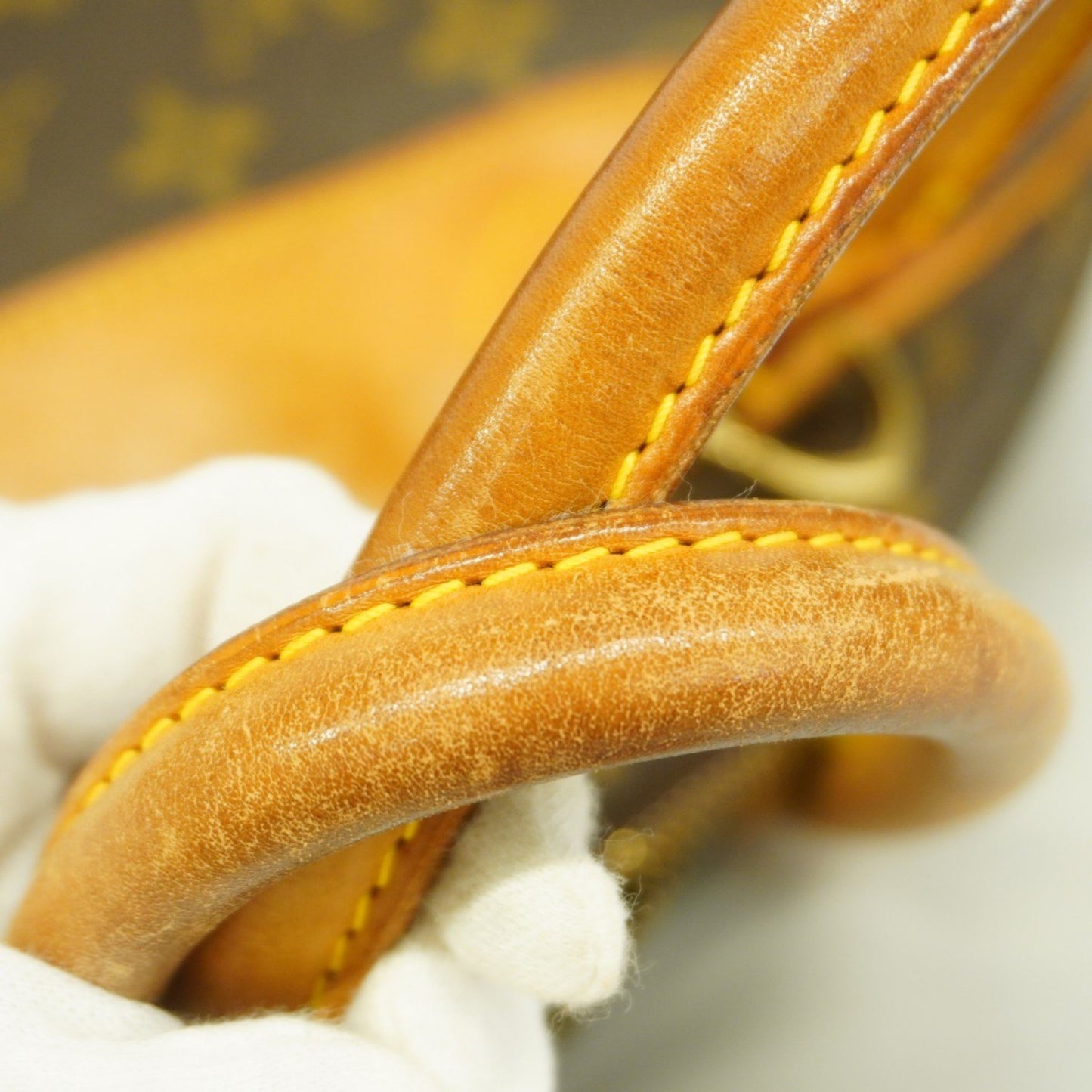 Louis Vuitton Monogram Deauville Handbag M47270 Brown