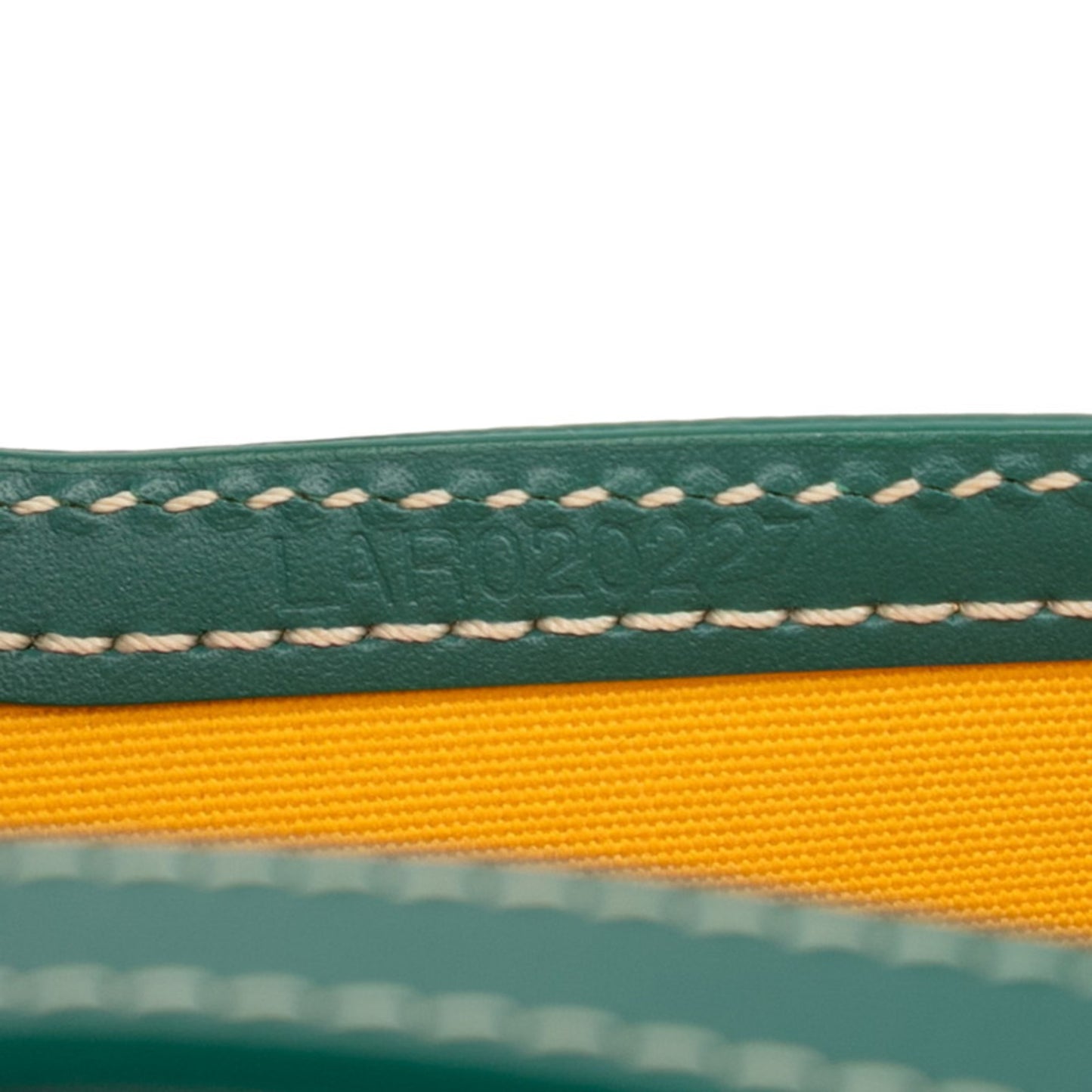 Goyard Monte Carlo Pm Clutch/Shoulder Bag In Green Leather